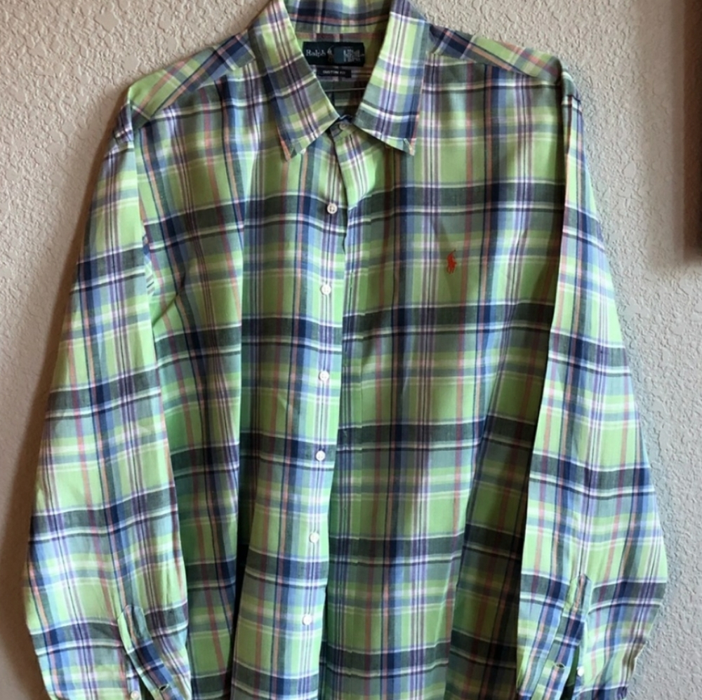 Ralph Lauren custom fit men’s XXL long sleeved